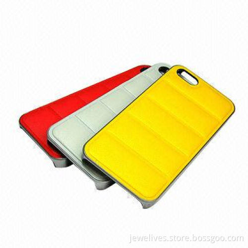 PC cellphone cover for iPhone 5S, with leather coating